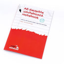 Lined Reusable Whiteboard Notebook - A5 Size