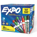 Sp- Marker Whiteboard Expo Dry Erase Chisel Asst Box Of 36