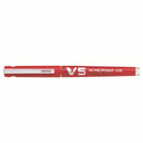 Sp- Pen Pilot Hi Tecpoint V5 Extra Fine Red (BX12)