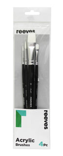 PAINT BRUSH SET REEVES  SET 4