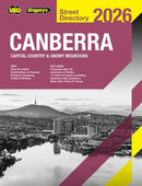 Street Directory Ubd/Gre 2026 Canberra Capital Country & Snowy Mtns 30th Ed