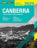 STREET DIRECTORY UBD/GRE 2026 CANBERRA CAPITAL COUNTRY & SNOWY MTNS 30TH ED