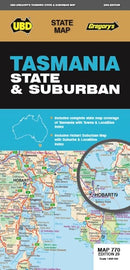 MAP UBD/GRE 690 X 920 TASMANIA STATE & SUBURBAN 770 29TH ED