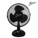 Desk Fan Nero 23cm Black