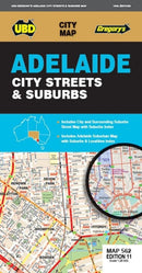 Map Ubd/Gre Adelaide City Streets & Suburbs 562 11th Ed