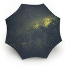 Umbrella Jumble & Co Double Layered Ups & Downs One Button Auto Poly Yellow