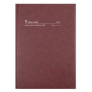 Diary 2027 Collins A4 Appointment 144f.P78-27 2ptd Burgundy