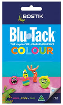 BLU TACK COLOUR BOSTIK 75GM