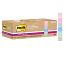 NOTES SUPER STICKY POST-IT 76X76 654R-12SSNRP RECYCLED WANDERLUST 12 PADS