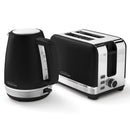 Sp- Breakfast Set Sunbeam 2 Slice Toaster & 1.7l Kettle Black