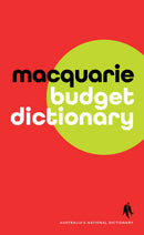 Dictionary Macquarie 181x112 Budget 9th Ed