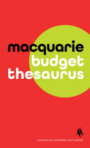 Thesaurus Macquarie 181x112 Budget 9th Ed