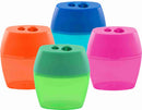 Sp- Sharpener Osmer 2 Hole Oval Barrel Tinted Colours (BX12)