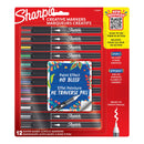 Marker Creative Sharpie Brush Tip 12cd Asst