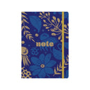 NOTEBOOK ABSTRACT BOTANICAL A5 E-AB15R.59 RECYCLED NAVY