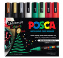 Marker Posca Pc5m Christmas Colours Wlt8