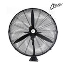 Sp- Fan Nero 75cm Blade Industrial Wall Black