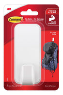Hook Command X-Large 17010-Es Adhesive Utility White Pk1