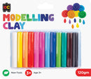Clay Modelling Ec Rainbow 120g Non Toxic Pk12