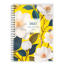Diary 2027 Upward Busy Women'S A5 4404-Cam Wire-O Wtv Bird Of Paradise