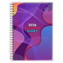 Diary 2026 Upward Student B5 4400 PVC Wire-O Wtv Light Purple