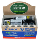 Sp - Marker Whiteboard Pilot V Board Chisel Begreen 5 Marker+5 Ref Eco PK