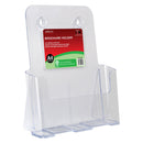 Sp- Brochure Holder Deflecto A4 Free Standing Portrait Clear
