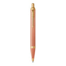 Pen Parker Im Writing Rituals Bp Orange Finish Gold Trim Med Tip