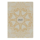 Diary 2027 Collins Lavish Lux A5 E-Ll153m.11 Wtv Rcyl White