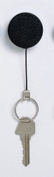 KEY HOLDER REXEL METAL WITH KEY RING & NYLON CORD