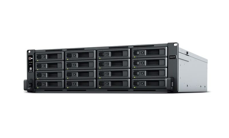 Synology RackStation RS2821RP+ 16-Bay 4GB DDR4 AMD Ryzen V1500B 3U WOL/W Redundant Power Hot Swappable 4xRJ-45 1GbE 2xUSB3.2 1xGen3 x 8 slot 3yr WTY