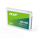 ACER SA100-480GB SSD 2.5 SATA Writing Speed 493 MB/s Reading Speed 560 MB/s BL.9BWWA.103 - 3 Year Warranty