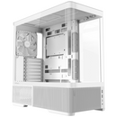 Antec C6 Curve AIR - White, ATX/mATX/ITX, steel/glass, 7 slots, 450mm GPU, 180mm CPU, 3 PWM fans, USB-C 10Gbps