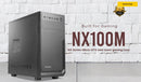 Antec NX100M mATX Business Office Case +  True 450w Continuos PSU. 1x 5.25' ODD, USB3.0 x 1,USB2.0 x 1. 1x 80mm Fan. 8PIN EPS, 2x PCIE. TAC 2.0.