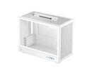 DeepCool CH160 PLUS WH Portable Micro-ATX Compact Case, USB3.0×2, Gen2 Type-C x1, Audio/Mic×1