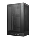 DeepCool CH270 DIGITAL M-ATX Case, Full sized Air Cooler Support,360mm AIO support, USB3.0/Type-C/Hybrid audio ports in I/O,3 Dust Filters