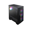 MSI MAG FORGE 130A AIRFLOW ATX Case, 2x USB 5Gbps, 1x Mic-in / Audio-out, 1x LED, 3x 2.5', 2x 2.5'/3.5', ATX / Micro-ATX / Mini-ITX