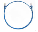 8ware CAT6 Thin Cable 1.5m / 150cm - Blue Color Premium RJ45 Ethernet Network LAN UTP Patch Cord 26AWG for Data