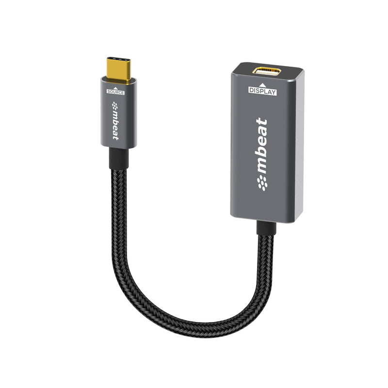 mbeat Tough Link USB-C to Mini DisplayPort Adapter  Host Interface: USB-C 3.2 Gen 2 Up to 4K@60Hz (3840Ã—2160) Product Weight:Â 19.2g