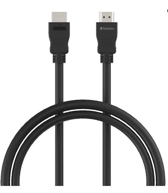 Verbatim HDMI 1.4b Cable 3m - Black  3D Compatible, Audio Return Channel (ARC) HIgh Performance Premium Cable.