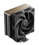 DeepCool AK400 G2 Wood Grain Top Cover CPU Cooler, 4 Heat Pipes, 4-pin PWM, Hydro Bearing, Intel LGA1851/1700/1200/115x, AMD AM5/AM4