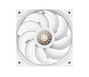 DeepCool FL12 White 120mm Unique ARGB Fans, Low Noise, 4-pin PWM, Fluid Dynamic Bearing, Addressable RGB LED