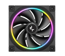 DeepCool FL12R 120mm Unique Addressable RGB  High Performance Fans,  Low Noise, 4-pin PWM, Fluid Dynamic Bearing
