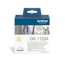Brother DK-11234 - WHITE 60MM x 86.10MM x 260 NAME BADGE LABELS