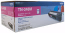 Brother TN-348M Colour Laser Toner - Super High Yield Megenta - HL-4150CDN/4570CDW, DCP-9055CDN, MFC-9460CDN/9970CDW - 6000 pages
