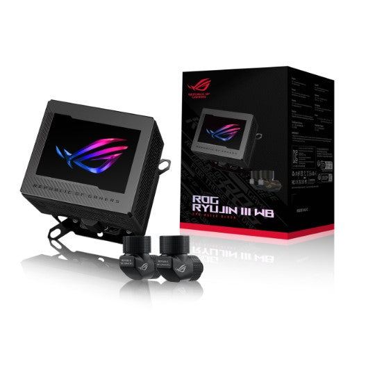 ASUS ROG RYUJIN III WB ROG RYUJIN III WB//CPU WATER BLOCK, 3.5' LCD