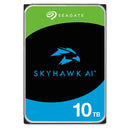 Seagate 10TB 3.5' SkyHawk Surveillance AI, 512E SATA3 6Gb/s 256MB Cache 24x7 HDD ST10000VE001 5 Years Warranty
