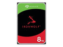 Seagate 8TB 3.5' IronWolf, SATA 6.0Gb/s, NAS 24x7, CMR, max. STR OD 202MB/s, 5400 RPM, 256MB Cache, HDD, 3Years Warranty (ST8000VN002)