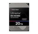 Western Digital WD Ultrastar DC HC560 20TB 3.5' SATA 7200 RPM  Cache 512MB 5-year limited warranty WUH722020BLE6L4 0F38785 (Base SE)