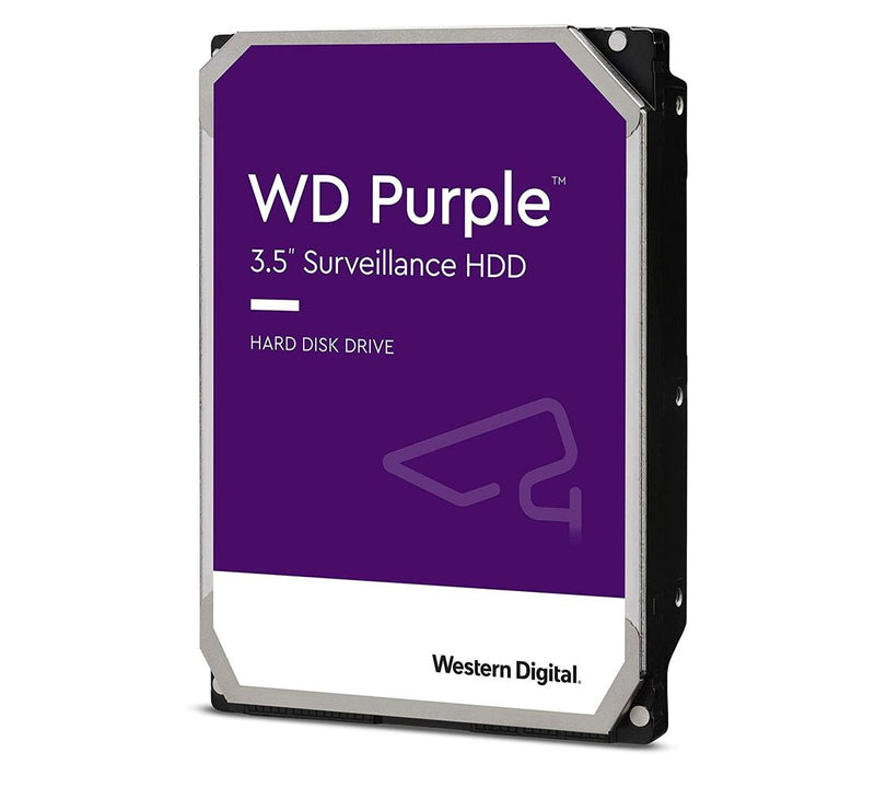 (LS) Western Digital WD Purple 4TB 3.5' Surveillance HDD 5400RPM 256MB SATA3 150MB/s 180TBW 24x7 64 Cameras AV NVR DVR 1.5mil MTBF 3yrs (>WD43PURZ)